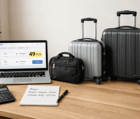 Bagaż i taryfy lotnicze – porównanie realnego kosztu podróży z najtańszą ceną biletu
