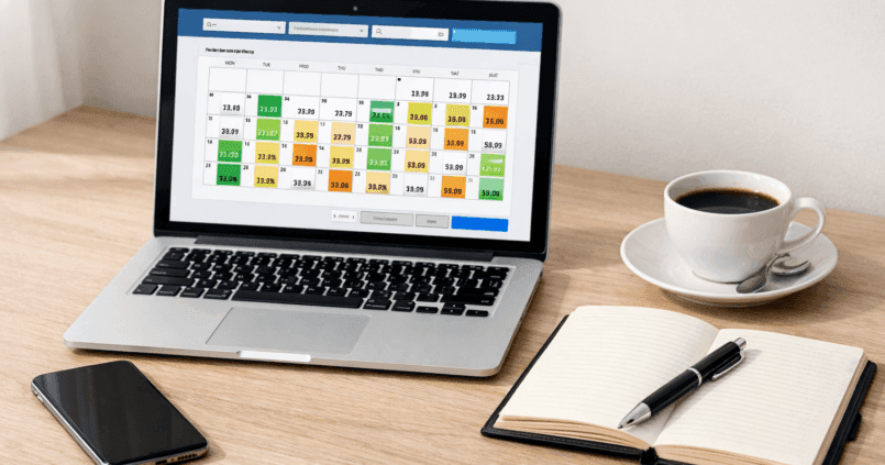 Elastyczność dat lotów i kalendarz cen biletów lotniczych