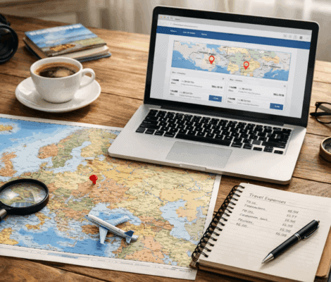 Elastyczność lotnisk podczas planowania tanich lotów i porównywania alternatywnych portów