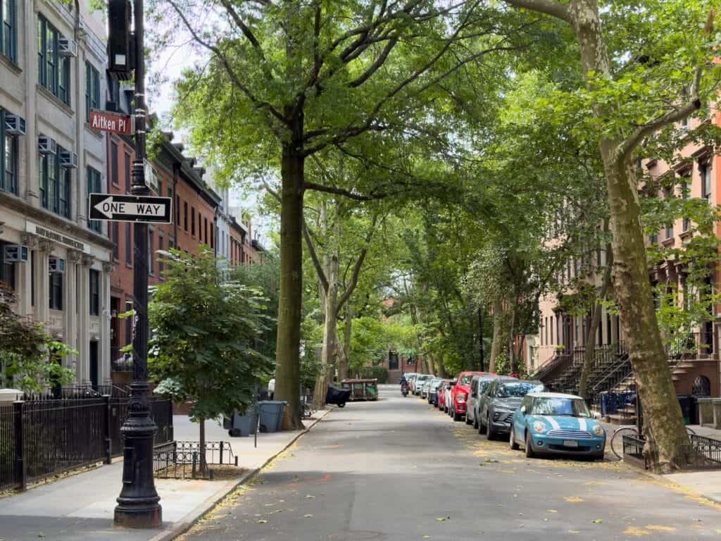Brooklyn Heights struktura mieszkaniowa dzielnicy