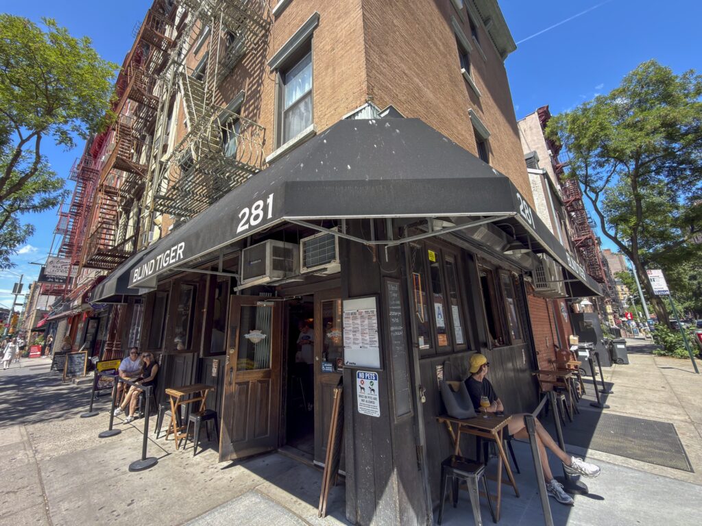 Blind Tiger Alehouse w West Village w Nowym Jorku