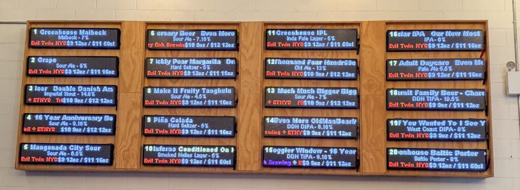 Cennik evil twin brewing