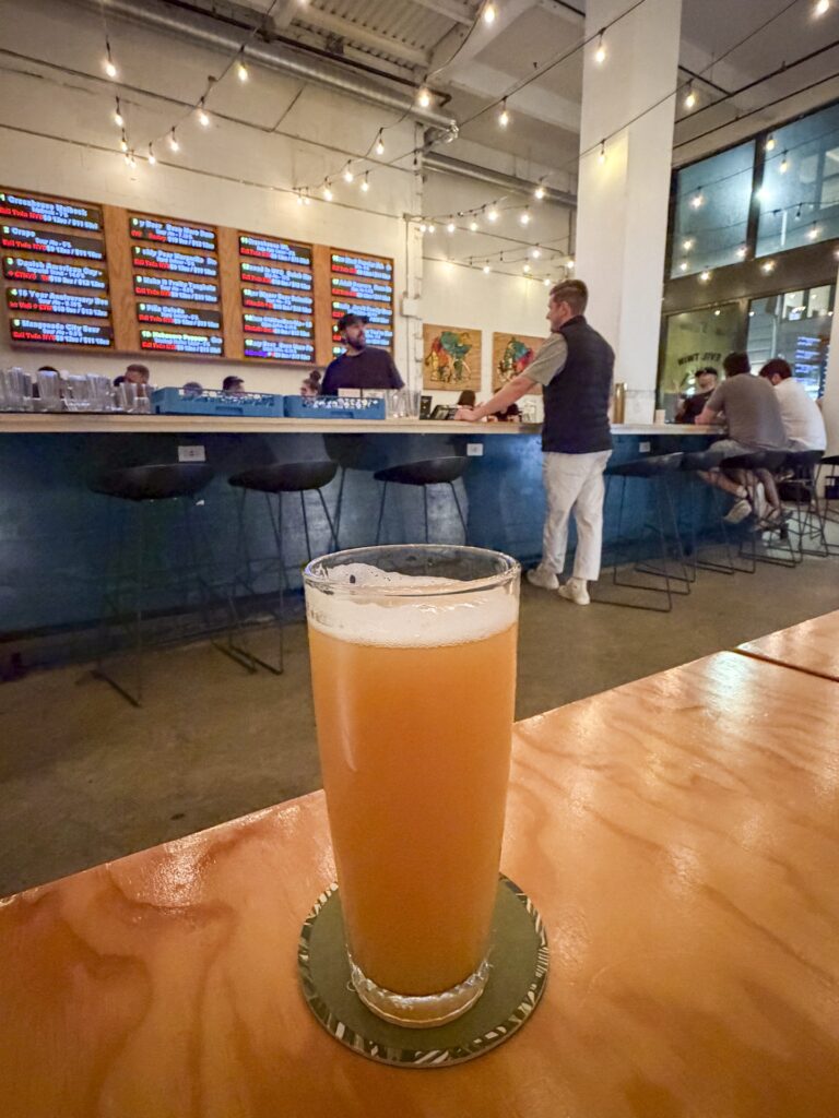 Hazy IPA w Evil Twin Brewing NYC w DUMBO na Brooklynie